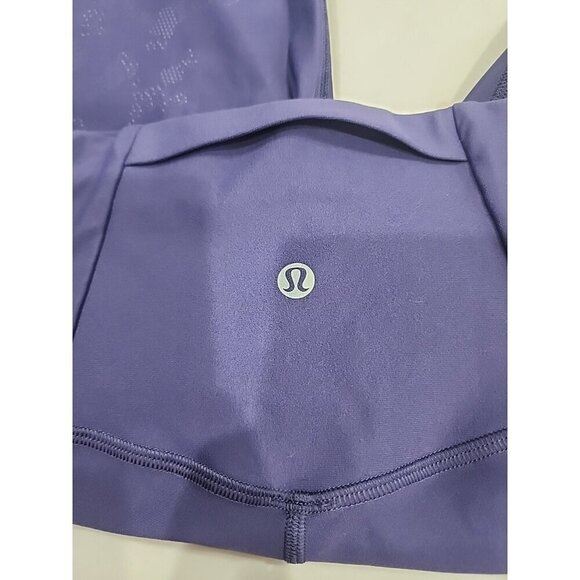 Lululemon Leggings Mapped Out Mid-Rise Purple w5ch1s Women's 4 - Picture 5 of 6